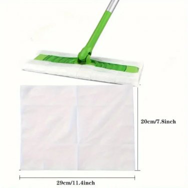 Effortless Cleaning mop with Dust Removal Papers!