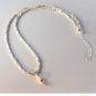 925 Silver Geometric Necklace: Gold Water Drop Pendant for Women