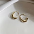 Silver C-Ring Earrings: The Epitome of Fashionable Cool and Versatile Style