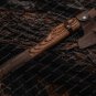 Custom Handmade Carbon Steel Viking Axe - Ash wood Handle With Leather Sheath
