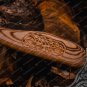 Custom Handmade Carbon Steel Viking Axe - Ash wood Handle With Leather Sheath