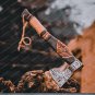 Custom Handmade Carbon Steel Hunting Viking Tactical Hatchet Tomahawk Axe Gift