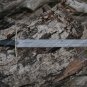 Personalized Damascus Steel Sword Custom Handmade with Leather Sheath, Gift for Him Christmas