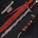 Personalized Viking Sword, Engraved Sword, Black Handle Swords, Sharp Blade Swords, Durable