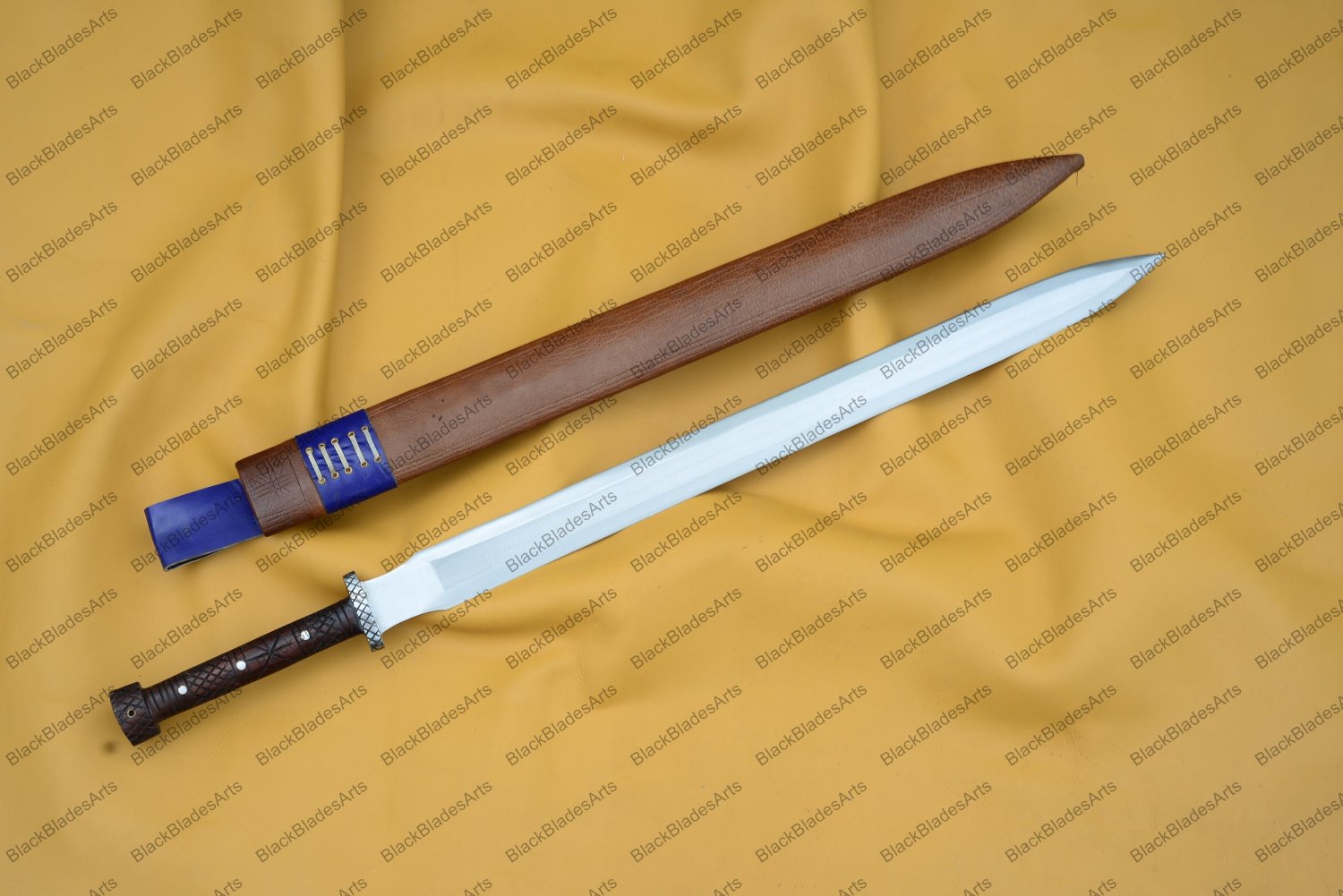 Personalized 27 Inches Viking Sword-Handmade Personalized Sword-Long Blade Blanks- Forged