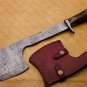 personalize hand made damascus axe stage handle Outdoor Axe - Gifts for Him