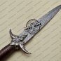 Damascus Dagger Knife Custom Handmade Damascus Steel Hunting Damascus Dagger Knife With Sheath