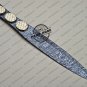 New Damascus Dagger Knife Custom Handmade Damascus Steel Knife With Leather Sheaths