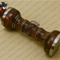 Dagger Knife Custom Handmade Stainless Steel Hunting Knife with Rose Wood Handle Leather Sheaths