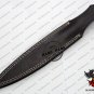 Damascus Dagger Knife Custom Handmade Damascus Steel Double Edge Knife with Mictra Handle Sheaths