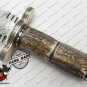 Damascus Dagger Knife Custom Handmade Manufactured Awesome Damascus Steel Hunting Knife With Sheath