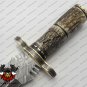 Damascus Dagger Knife Custom Handmade Manufactured Awesome Damascus Steel Hunting Knife With Sheath