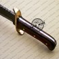 Professional Damascus Bowie Knife Custom Handmade Damascus Steel Hunting Knife + Pakka Wood Handle