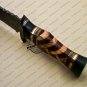 Damascus Bowie Knife Custom Handmade Damascus Steel Fixed Blade Hunting Knife With Leather Sheaths