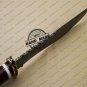 Fixed Blade Damascus Bowie Knife Custom Handmade Damascus Steel Hunting Bowie Knife + Corain & Stag