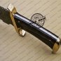 Damascus Rambo Bowie Knife Custom Handmade Damascus Steel Hunting Rambo Bowie Knife With Pakka Wood