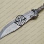 Damascus Bowie Knife Custom Handmade Damascus Steel Hunting Outdoor Damascus Bowie Knife + Sheaths
