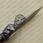 Damascus Bowie Knife Custom Handmade Damascus Steel Hunting Outdoor Damascus Bowie Knife + Sheaths