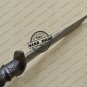 Full Damascus Bowie Knife Custom Handmade Damascus Steel Hunting Knife With Leather Sheaths