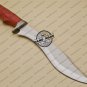Rody Stan Beautiful Custom Handmade Stainless Steel Hunting Bowie Knife With Wood Handle