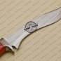 Rody Stan Beautiful Custom Handmade Stainless Steel Hunting Bowie Knife With Wood Handle