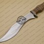 Rody Stan Beautiful Custom Handmade Stainless Steel Hunting Bowie Knife With Colored Wood Handle