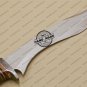 Rody Stan Beautiful Custom Handmade Stainless Steel Hunting Bowie Knife With Colored Wood Handle