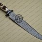 Professional Damascus Bowie Knife Custom Handmade Damascus Steel Hunting Bowie Knife Stag Handle