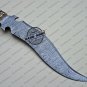 New Damascus Bowie Knife Custom Handmade Damascus Steel Hunting Damascus Bowie Knife + Stag Handle