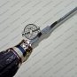 New Damascus Bowie Knife Custom Handmade Damascus Steel Hunting Damascus Bowie Knife + Stag Handle