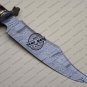 Damascus Bowie Knife Custom Handmade Damascus Steel Hunting Damascus Knife Walnut Rose wood Handle