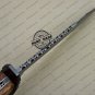Damascus Bowie Knife Custom Handmade Damascus Steel Hunting Damascus Bowie Knife + Cow Wood Handle