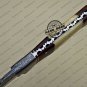 Damascus Bowie Knife Custom Handmade Damascus Steel Hunting Knife With Bone and Rose Wood Handle