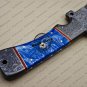 New Damascus Bowie Knife Custom Handmade Damascus Steel Hunting Knife With Corain Handle