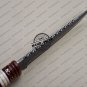 Fancy Damascus Bowie Knife Custom Handmade Damascus Steel Hunting Damascus Bowie Knife + Cow Bone
