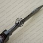 Damascus Bowie Knife Custom Handmade Damascus Steel Hunting Damascus Bowie Knife Wire Handle Sheaths