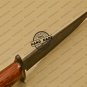 Damascus Bowie Knife Custom Handmade Damascus Steel Hunting Knife Pakka Wood Handle Leather Sheaths