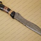 Amazing Damascus Bowie Knife Custom Handmade Damascus Steel Hunting Knife Beautiful Damascus Bowie
