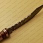 Amazing Damascus Bowie Knife Custom Handmade Damascus Steel Hunting Knife Beautiful Damascus Bowie