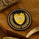 Elegant Bullion Wire Embroidered Badges Custom Handcrafted Patches for Jackets, Hats, Apparel Unique