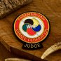 Elegant Bullion Wire Embroidered Badges Custom Handcrafted Patches for Jackets, Hats, Apparel Unique