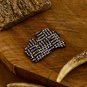 Elegant Bullion Wire Embroidered Badges Custom Handcrafted Patches for Jackets, Hats, Apparel Unique