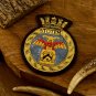Elegant Bullion Wire Embroidered Badges Custom Handcrafted Patches for Jackets, Hats, Apparel Unique