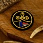 Elegant Bullion Wire Embroidered Badges Custom Handcrafted Patches for Jackets, Hats, Apparel Unique