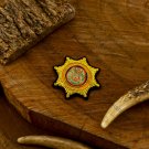 Elegant Bullion Wire Embroidered Badges Custom Handcrafted Patches for Jackets, Hats, Apparel Unique