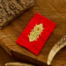 Elegant Bullion Wire Embroidered Badges Custom Handcrafted Patches for Jackets, Hats, Apparel Unique