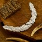 Elegant Bullion Wire Embroidered Badges Custom Handcrafted Patches for Jackets, Hats, Apparel Unique