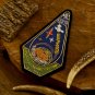Elegant Bullion Wire Embroidered Badges Custom Handcrafted Patches for Jackets, Hats, Apparel Unique