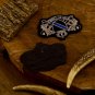 Elegant Bullion Wire Embroidered Badges Custom Handcrafted Patches for Jackets, Hats, Apparel Unique