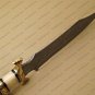 Amazing Damascus Bowie Knife Custom Handmade Damascus Steel Hunting Knife Beautiful Damascus Bowie